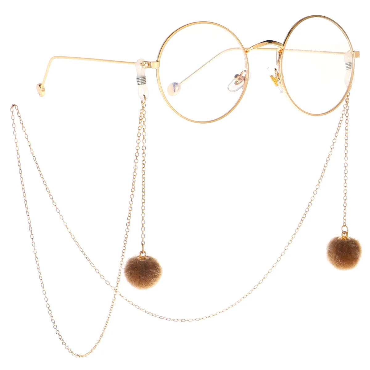 shape shape Gold Glasses Chain for Women